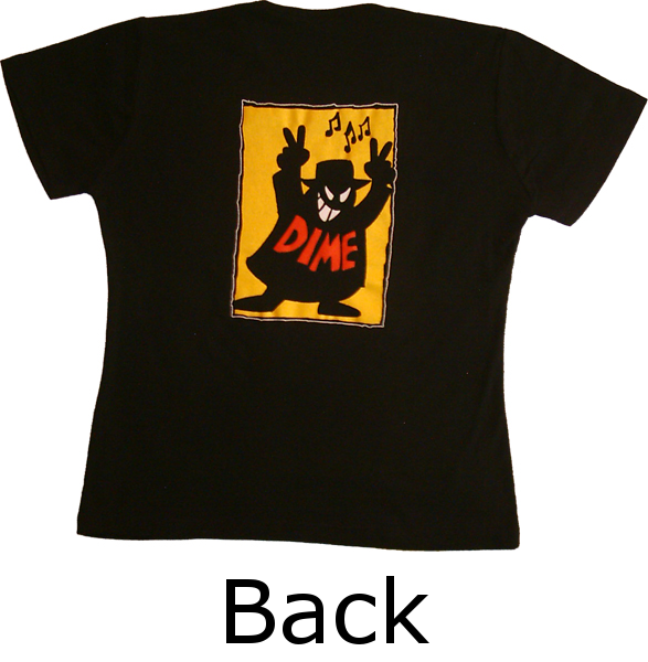 Women's t-shirt back